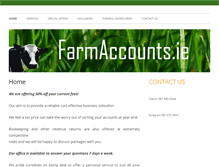 Tablet Screenshot of farmaccounts.ie